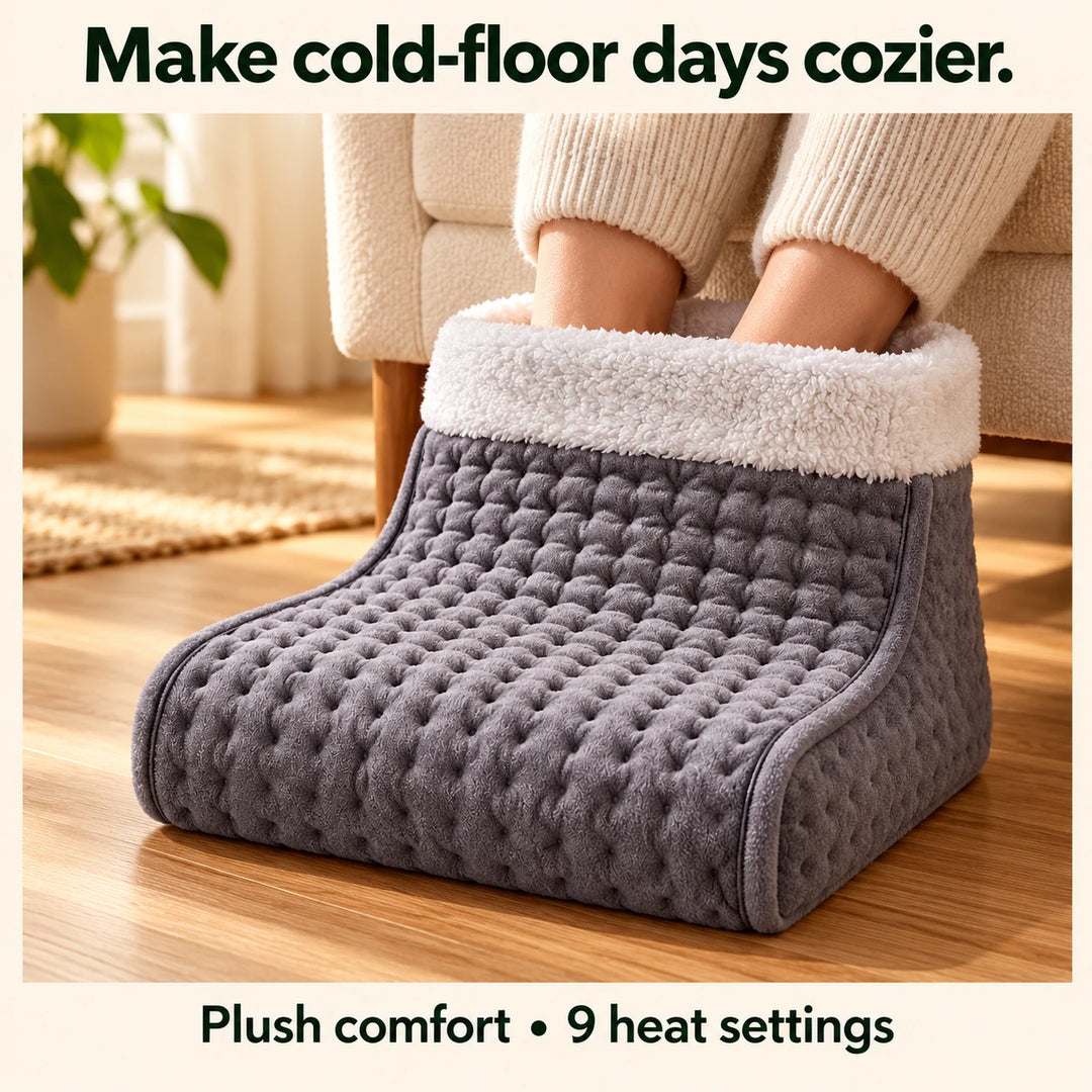 Quilted Electric Foot Warmer — US Plug 01-hero