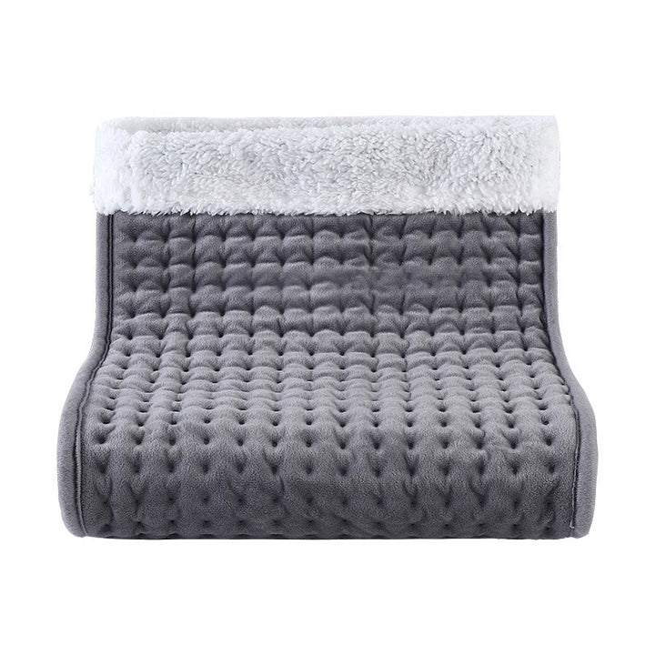 Quilted Electric Foot Warmer — US Plug — variant-grey