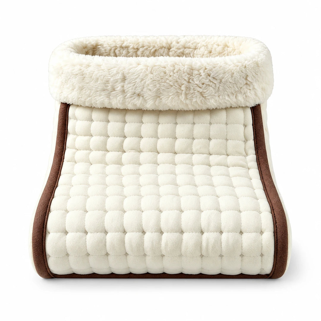 Quilted Electric Foot Warmer — US Plug — variant-ivory