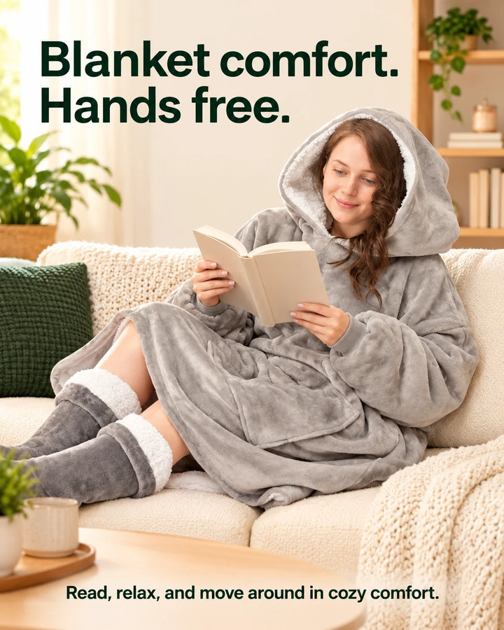 Oversized Fleece Hoodie Blanket 02-comfort