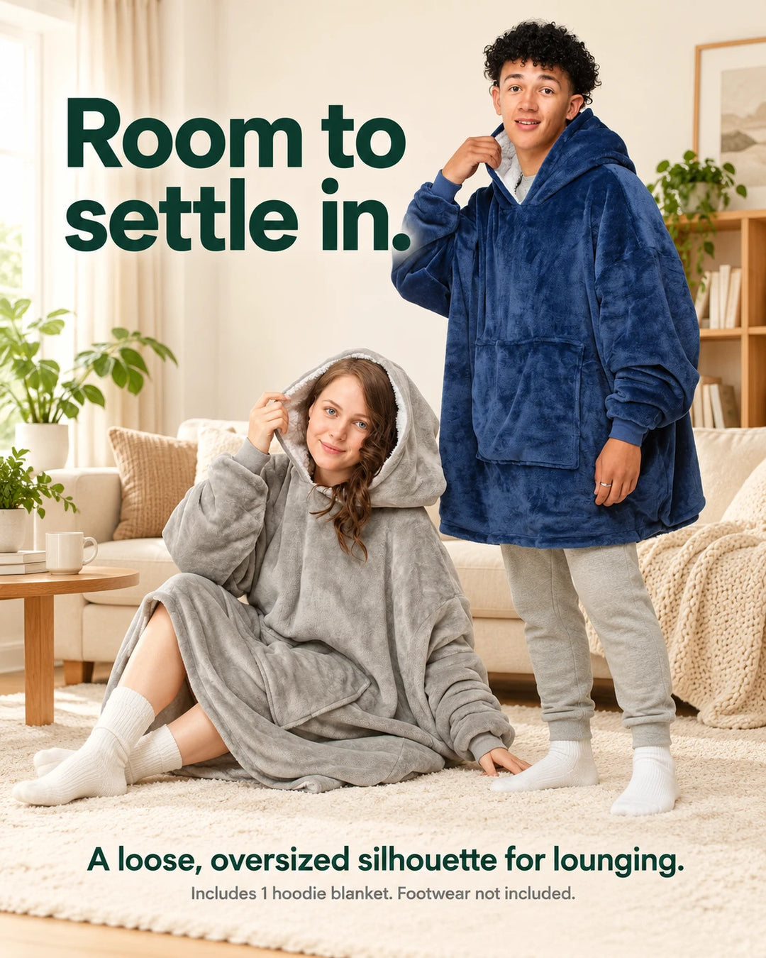 Oversized Fleece Hoodie Blanket 04-fit