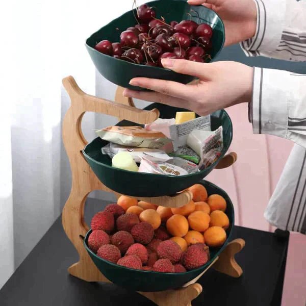 Velloraco | Kreative Fruit Bowl 3 Levels - Velloraco