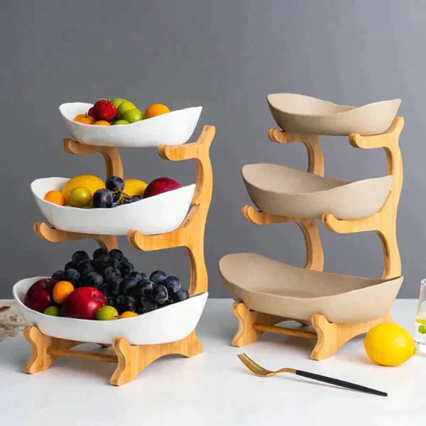 Velloraco | Kreative Fruit Bowl 3 Levels - Velloraco