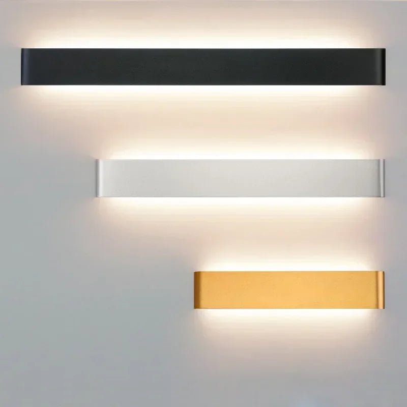 Velloraco Modern LED Wall Lamp | Stylish Design | Warm White Light for Bedroom, Hallway &amp; Bathroom - Velloraco