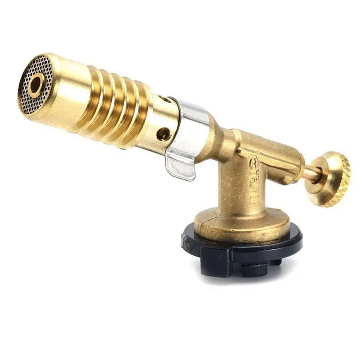 Velloraco Pro Soldering Torch | For Butane Gas | Adjustable Flame up to 1300 °C | Compact &amp; Ergonomic | Ideal for Kitchen &amp; Outdoor - Velloraco