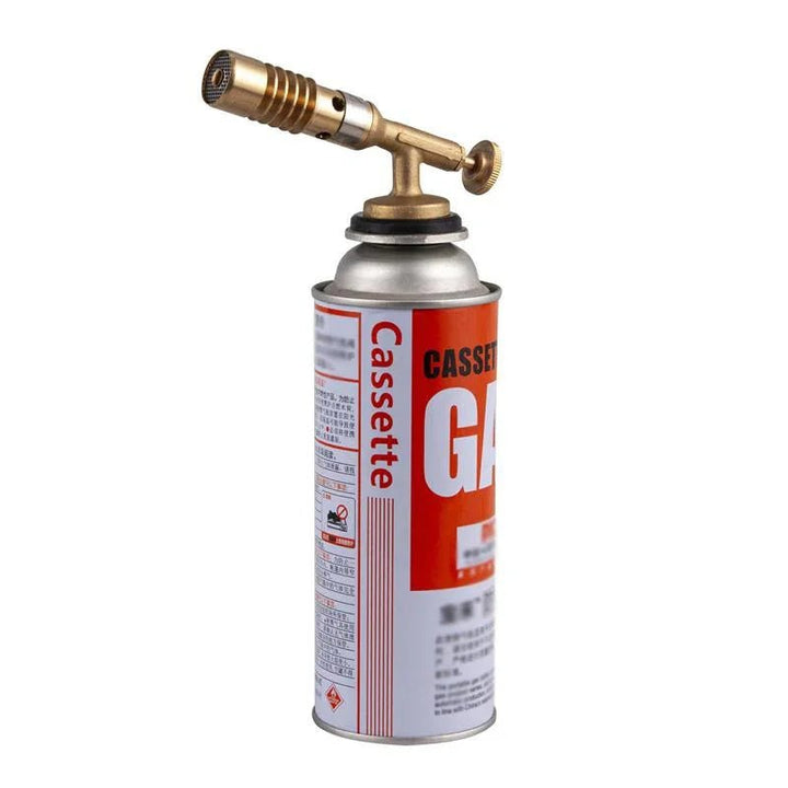 Velloraco Pro Soldering Torch | For Butane Gas | Adjustable Flame up to 1300 °C | Compact &amp; Ergonomic | Ideal for Kitchen &amp; Outdoor - Velloraco
