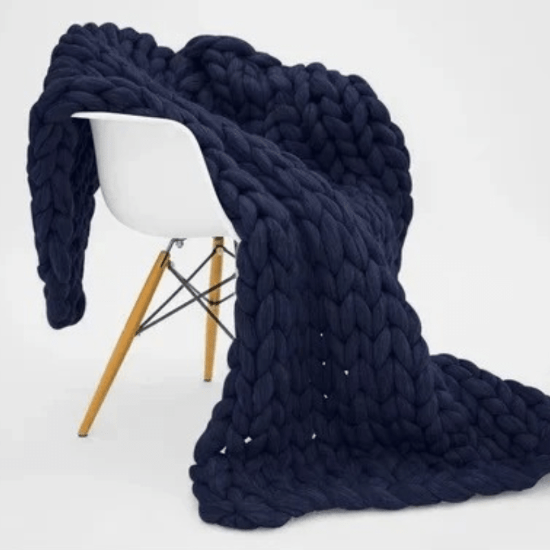 Weighted Organic Cotton Blanket | Breathable, Machine Washable &amp; Ideal for Year - Round Comfort - Velloraco